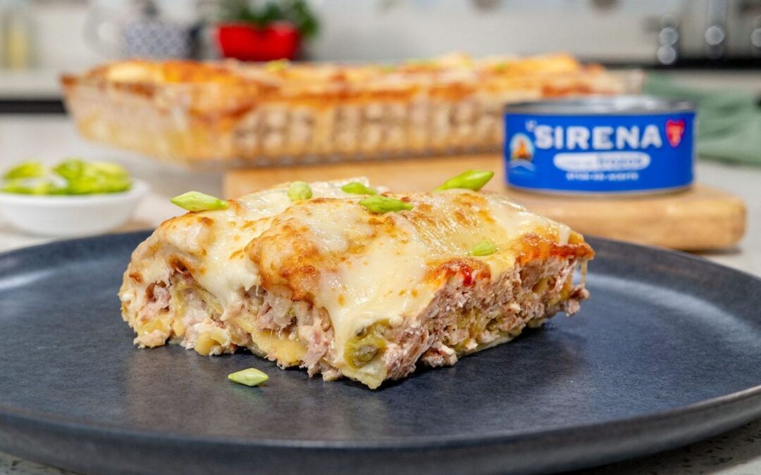 Lasagna de Atún y loroco