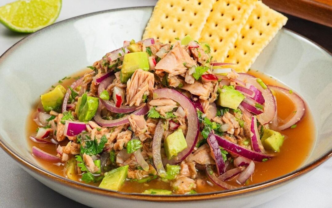 Ceviche Salvadoreño de atún