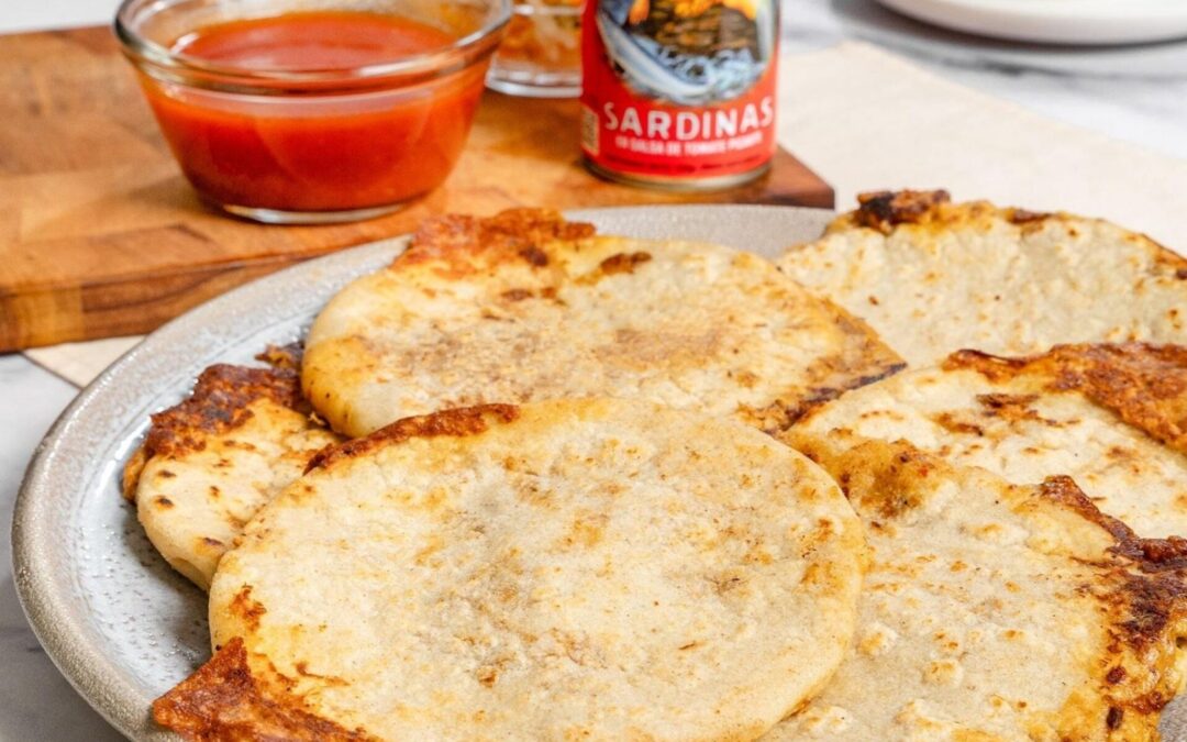 Pupusas de Sardinas