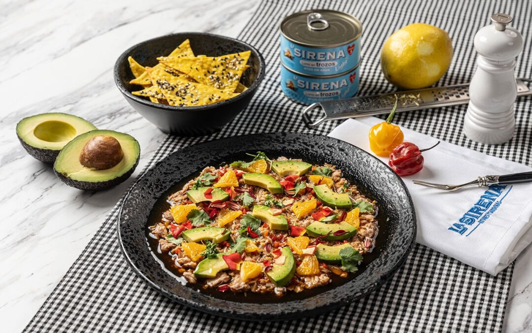 Tiradito de atún