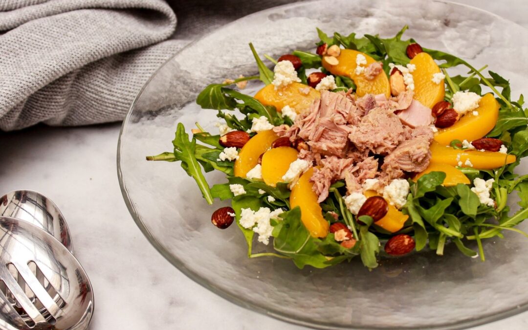 Ensalada de arúgula y atún