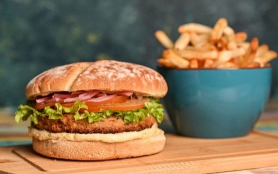 Hamburguesa de atún