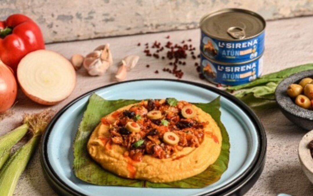 Tamal de atún en olla
